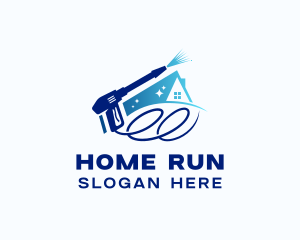 Home Cleaning Powe Washer logo design