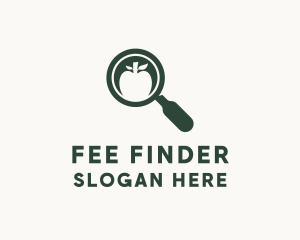 Fruit Food Search logo design