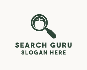 Fruit Food Search logo design