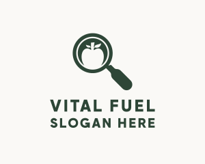 Nutritious - Fruit Food Search logo design