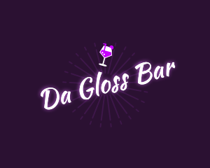 Neon Bar Club logo design