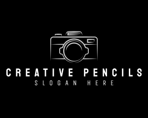 Camera Photography Lens logo design