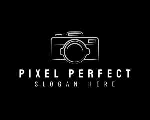 Camera Photography Lens logo design