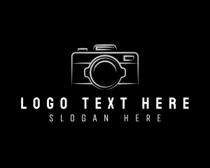 Recorder - Camera Photography Lens logo design