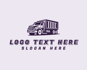 Tank Truck - Logistics Truck Vehicle logo design