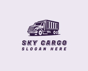 Logistics Truck Vehicle logo design