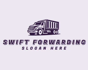 Logistics Truck Vehicle logo design