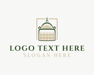 Temple - Oriental Palace Dome logo design