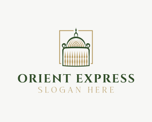 Oriental Palace Dome logo design