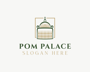 Oriental Palace Dome logo design