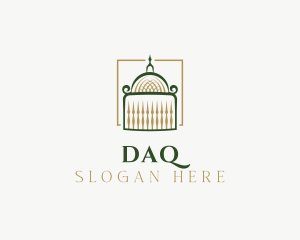 Asian - Oriental Palace Dome logo design