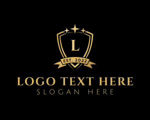 Company - Golden Star Shield logo design