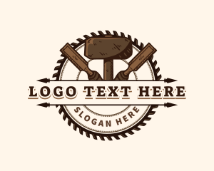 Hammer Saw Crafting Logo