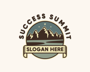 Lake Mountain Summit logo design