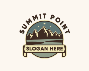 Lake Mountain Summit logo design