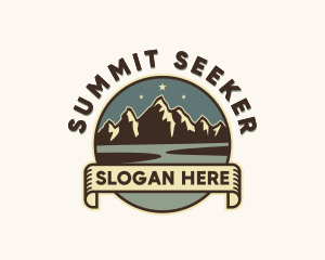 Lake Mountain Summit logo design