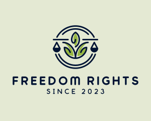 Environment Law Rights logo design