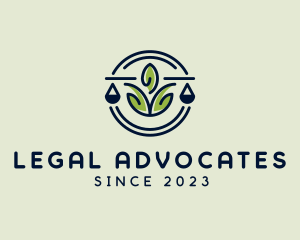 Environment Law Rights logo design