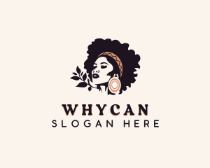 Afro - Beauty Hair Salon logo design