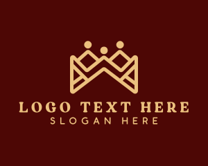 High End - Gold Crown Boutique logo design