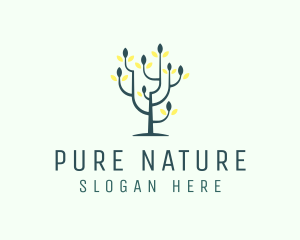 Organic - Organic Flower Tree logo design