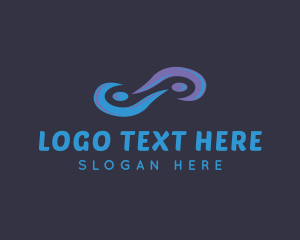 Unlimited - Infinity Loop Abstract logo design