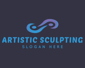 Infinity Loop Abstract Logo