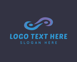 Ecommerce - Infinity Loop Abstract logo design