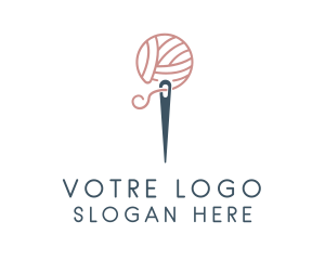 Crochet Thread Needle  Logo