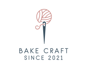 Crochet Thread Needle  logo design