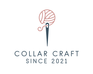 Crochet Thread Needle  logo design