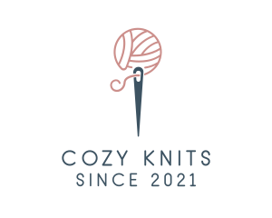 Crochet Thread Needle  logo design