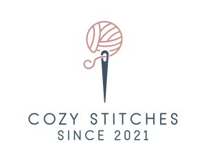 Crochet Thread Needle  logo design