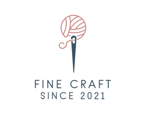 Crochet Thread Needle  logo design