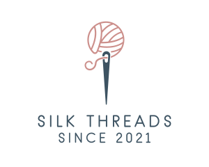 Crochet Thread Needle  logo design