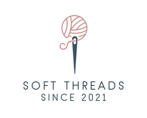 Crochet Thread Needle  logo design