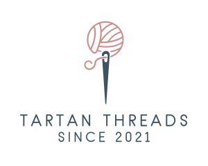 Crochet Thread Needle  logo design