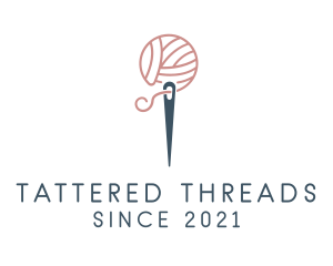 Crochet Thread Needle  logo design