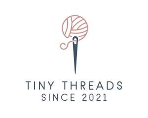 Crochet Thread Needle  logo design