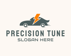 Tuning - Electric Car Transport logo design