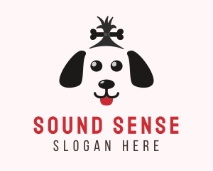 Ear - Dog Grooming Stylist logo design