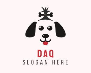 Red Dog - Dog Grooming Stylist logo design
