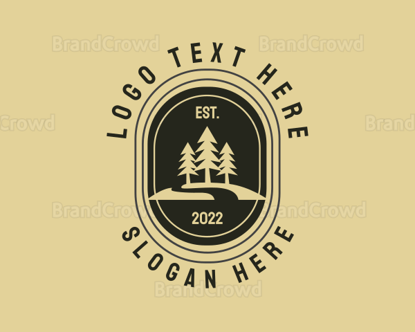 Pine Tree Forest Logo