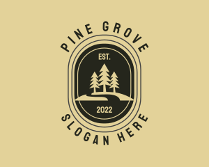 Pine Tree Forest logo design