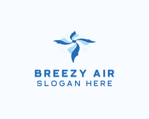 Cool Air Conditioning logo design