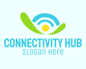 Wifi - Router Internet Wifi logo design