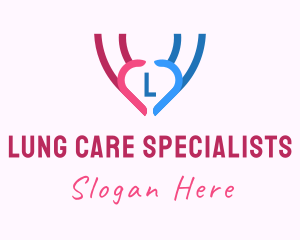 Hand Heart Healthcare logo design