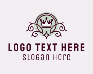 Pageant - Wreath Crown Jewelry logo design