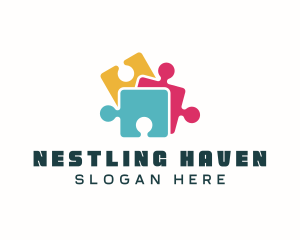 Kindergarten Jigsaw Puzzle  Logo