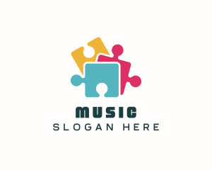 Toy Store - Kindergarten Jigsaw Puzzle logo design